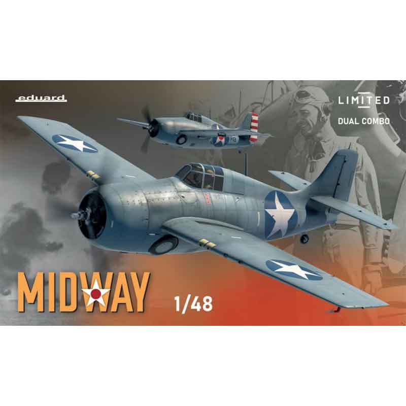 Eduard Midway Dual Combo (F4F-3, F4F-4) (1/48) 11166