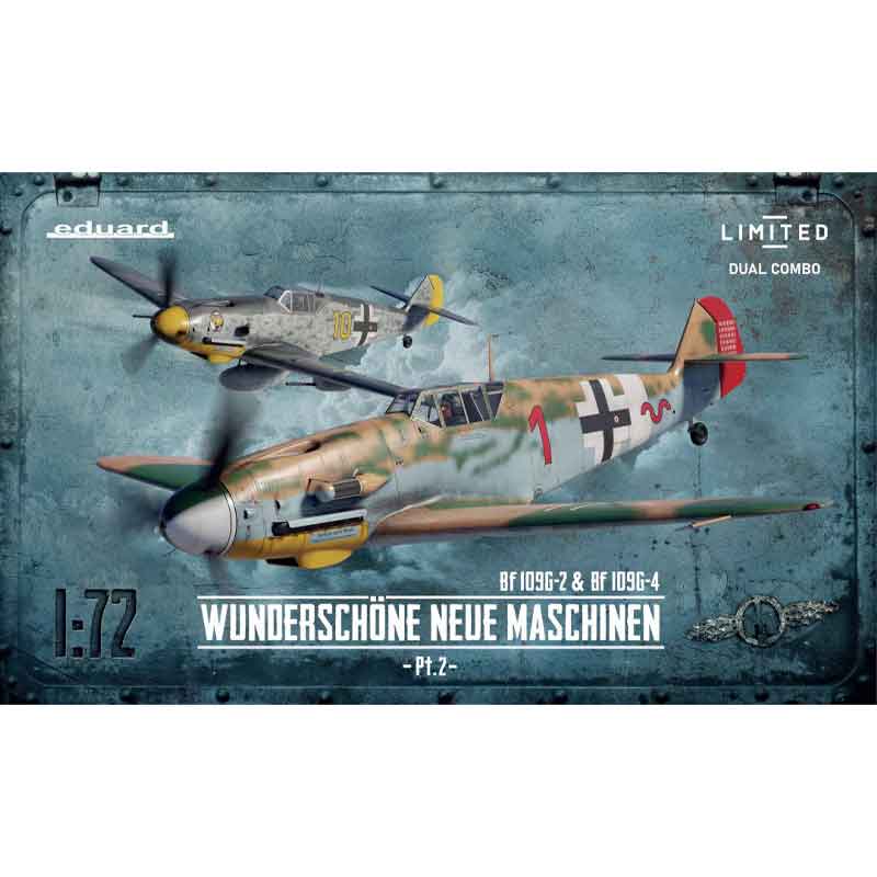 Eduard 2143 1/72 Bf 109G-2 & Bf 109G-4 Wunderschone Neue Maschinen Pt.2 Limited - Dual Combo