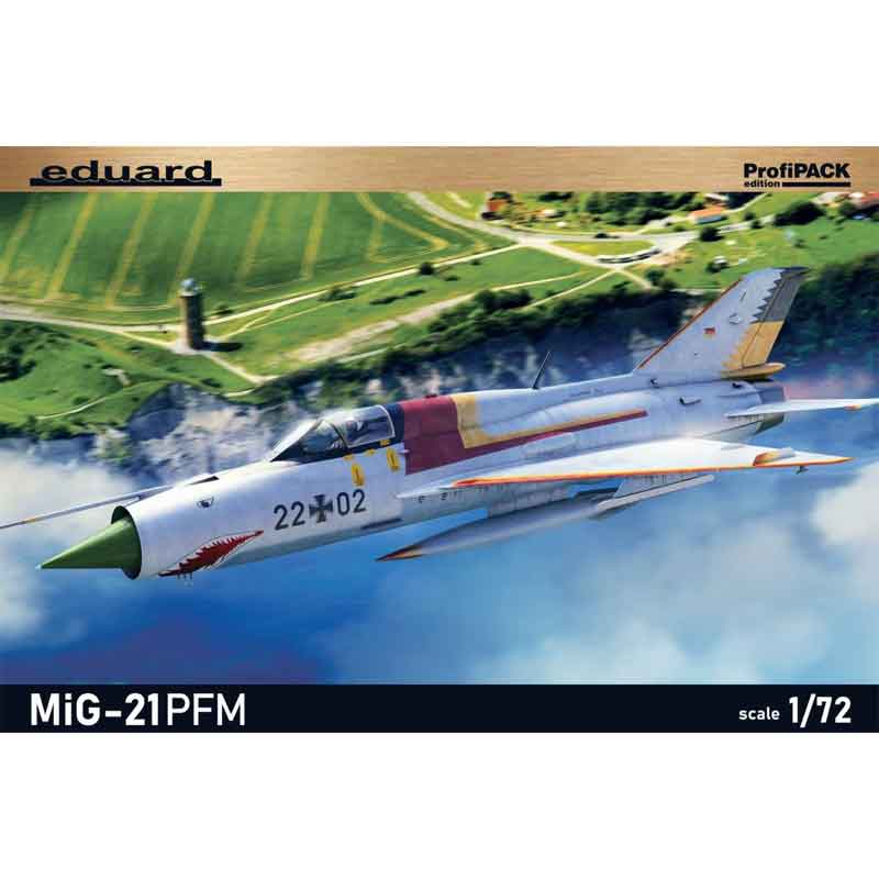 Eduard 70144 1/72 MiG-21PFM ProfiPack Edition