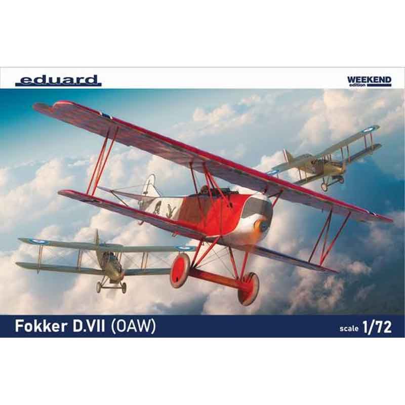 Eduard Fokker D.VII (OAW) Weekend Edition (1/72) 7407 Eduard Fokker D.VII (OAW) Weekend Edition (1/72) 7407