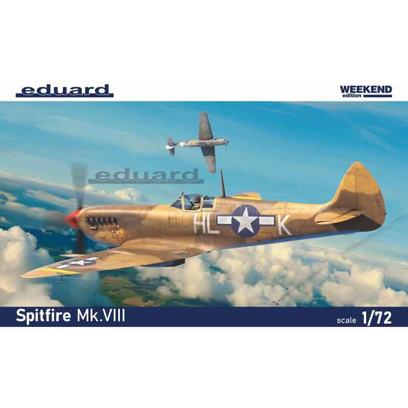 Eduard Spitfire Mk.VIII Weekend Edition (1/72) 7462 Eduard Spitfire Mk.VIII Weekend Edition (1/72) 7462