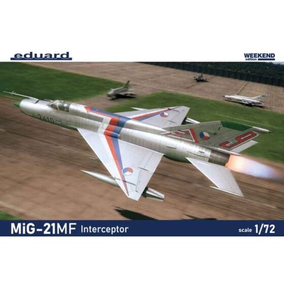 Eduard MiG-21MF Interceptor Weekend Edition (1/72) 7469 *Damaged Box*