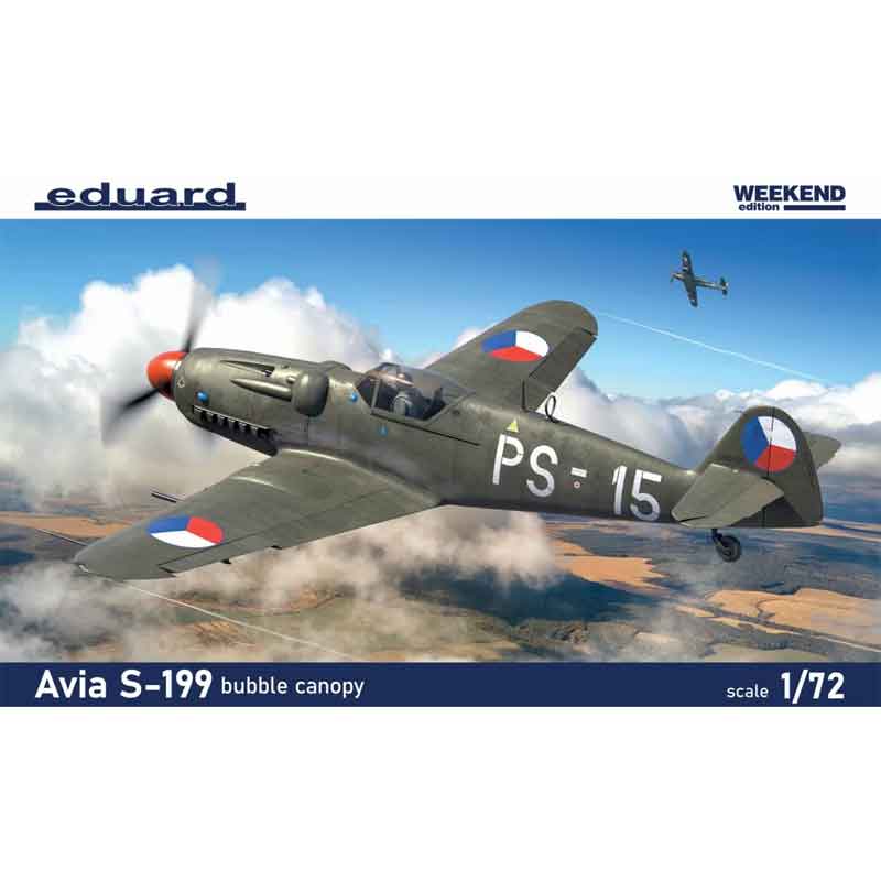 Eduard Avia S-199 Bubble Canopy Weekend Edition (1/72) 7471