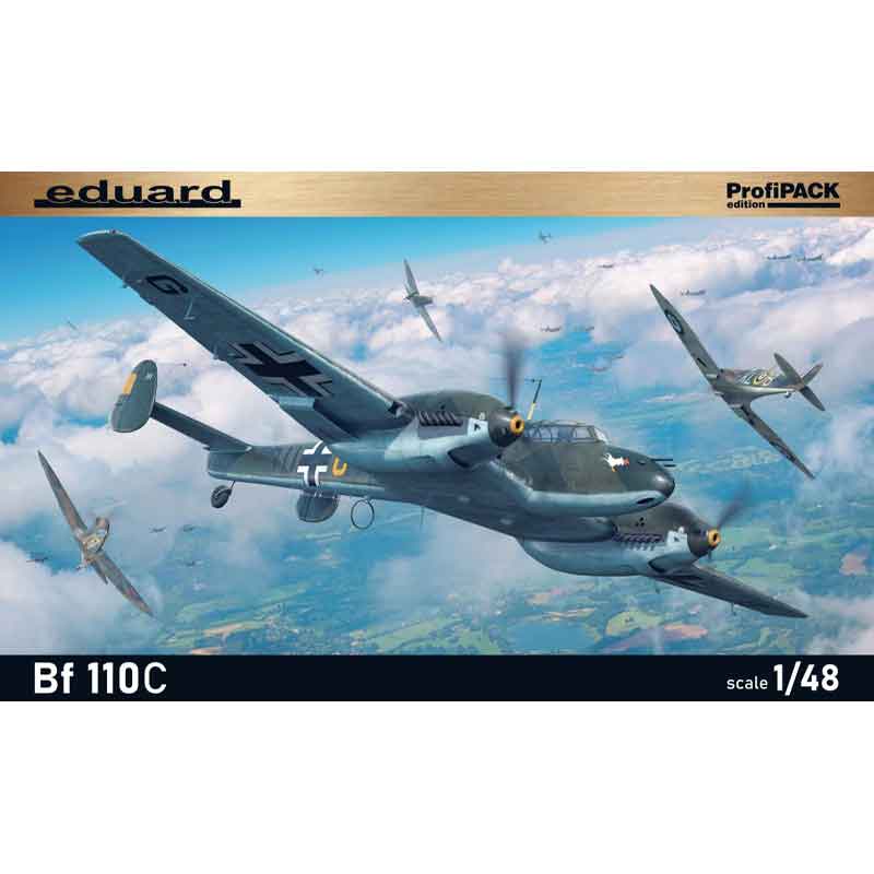 Eduard Messerschmitt Bf 110C ProfiPack Edition (1/48) 8209