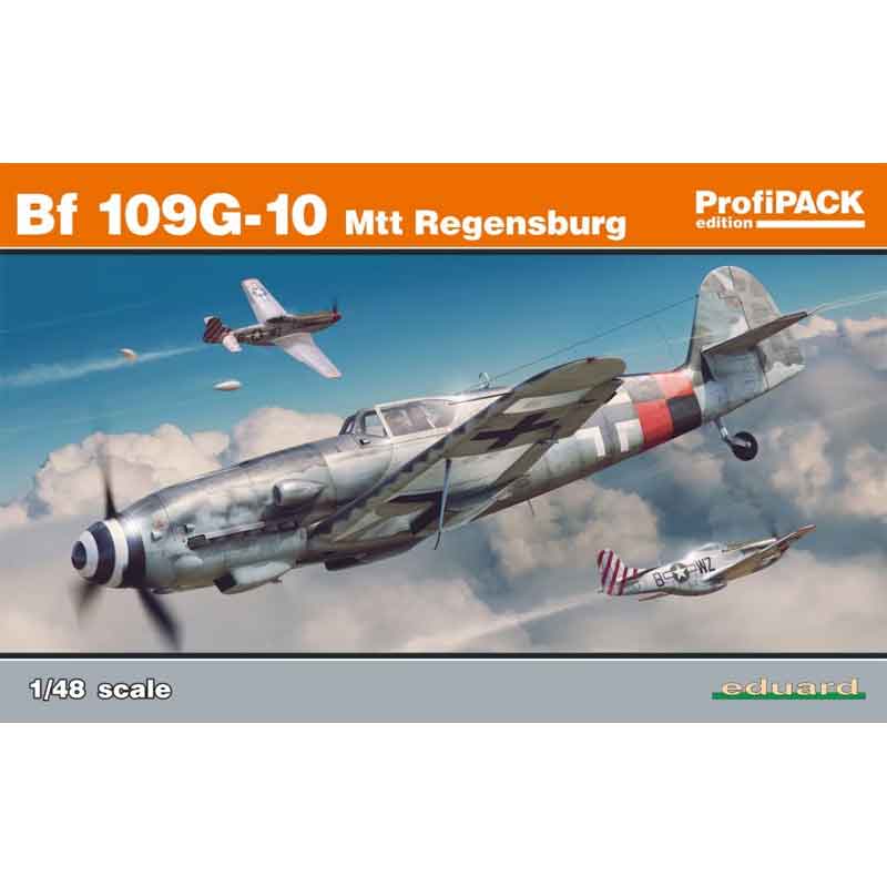 Eduard 82119 1/48 Bf 109G-10 Mtt Regensburg ProfiPack Edition