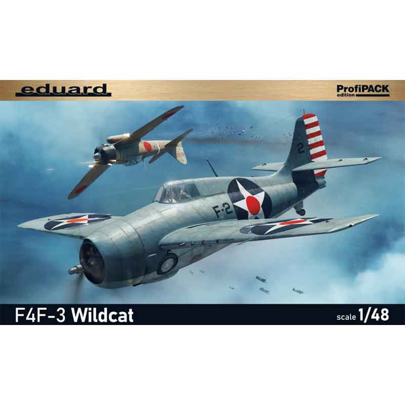 Eduard F4F-3 Wildcat ProfiPack Edition (1/48) 82201