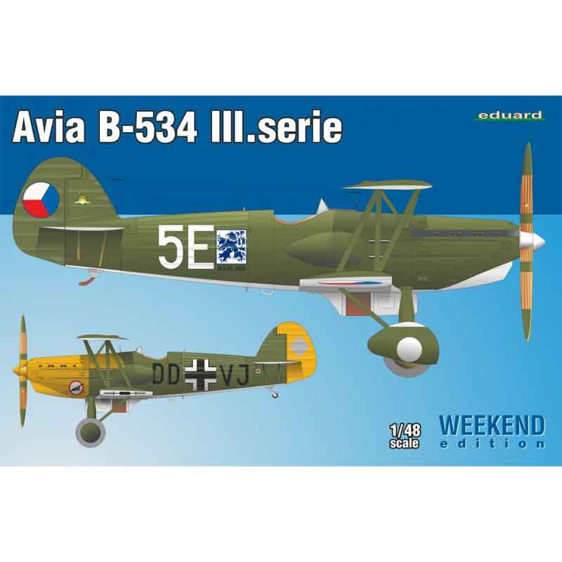 Eduard Avia B-534 III.serie Weekend Edition (1/48) 8478 Eduard Avia B-534 III.serie Weekend Edition (1/48) 8478