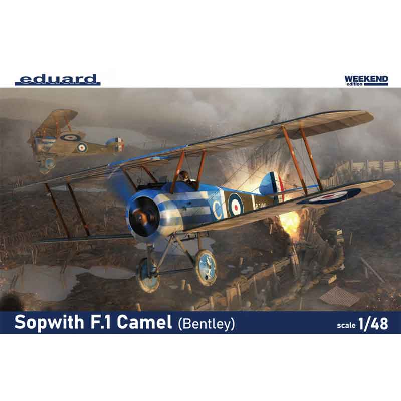 Eduard Sopwith F.1 Camel (Bentley) Weekend Edition (1/48) 8485