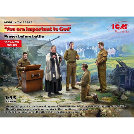 1/35 You Are Important to God Prayer Before Battle 35616 ICM 1/35 You Are Important to God Prayer Before Battle 35616 ICM