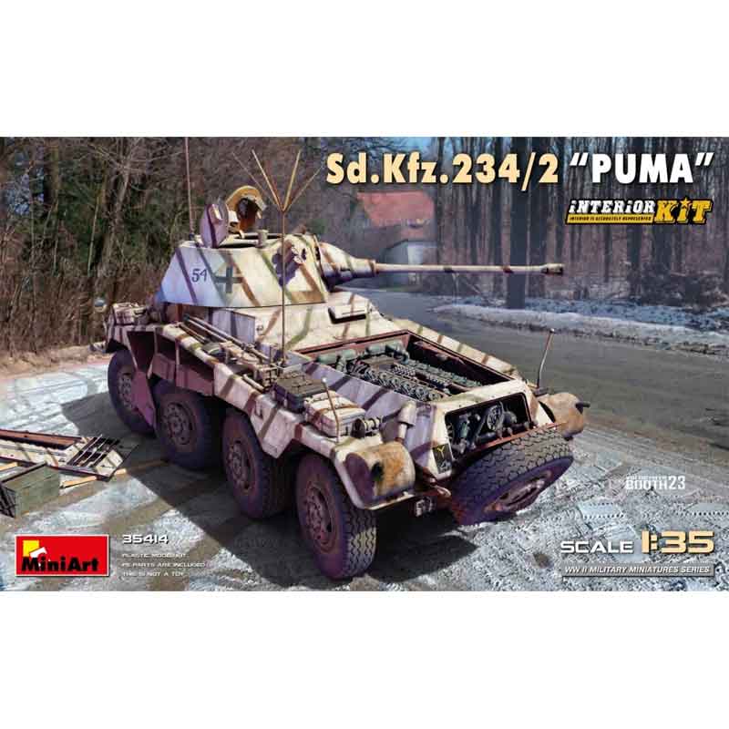 Miniart 35414 1/35 Sd.Kfz.234/2 Puma