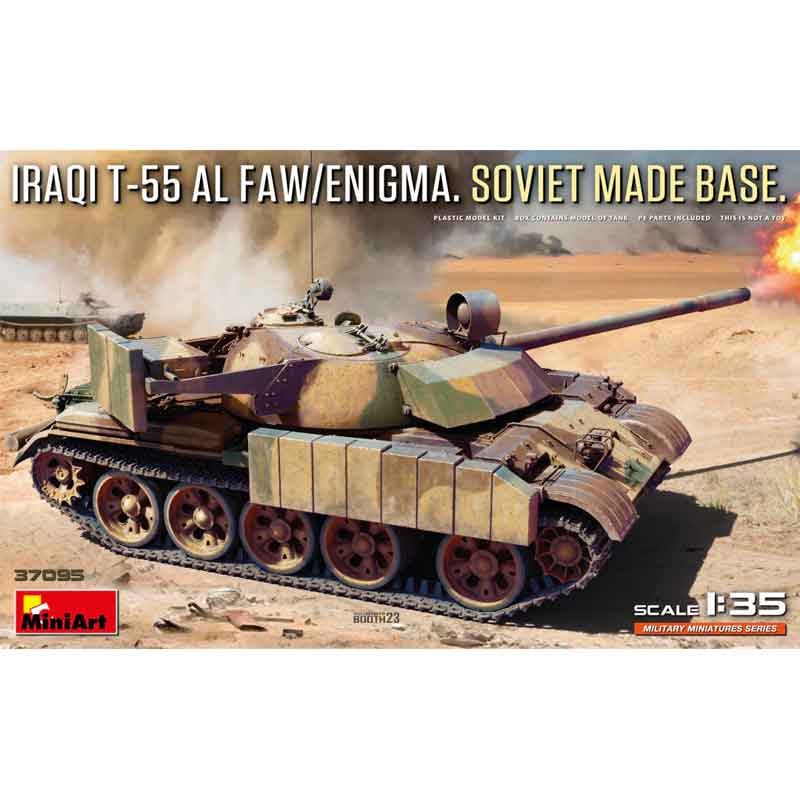Miniart 37095 1/35 Iraqi T-55 Al Faw/Enigma Soviet Made Base