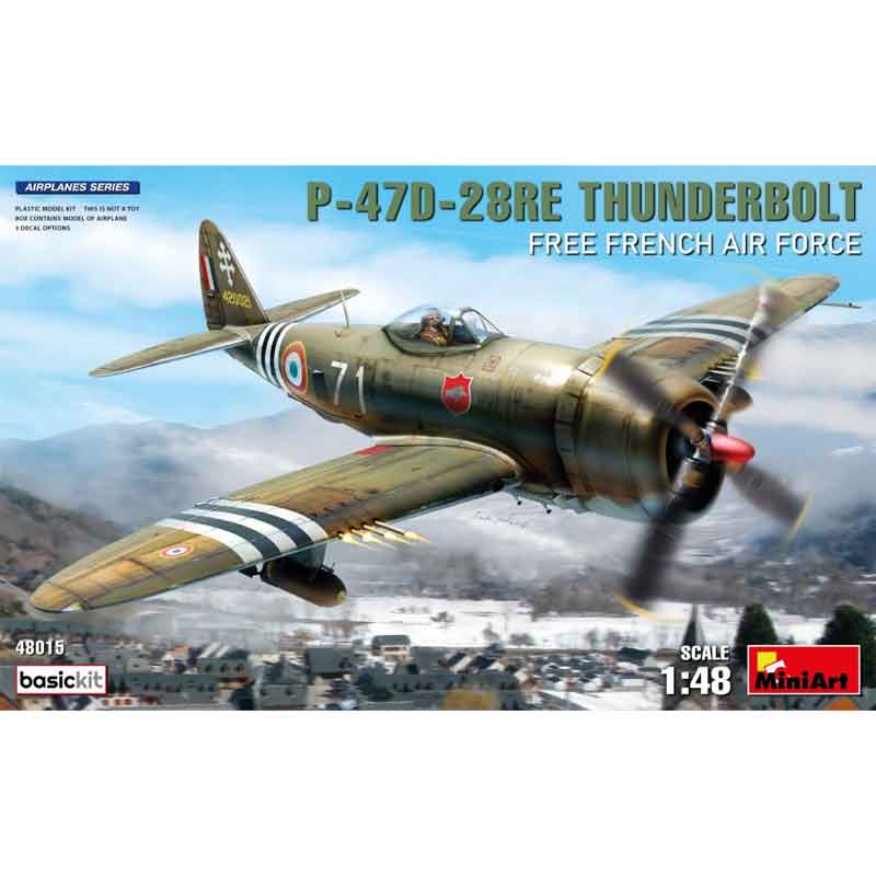 Miniart 48015 1/48 P-47D-28RE Thunderbolt