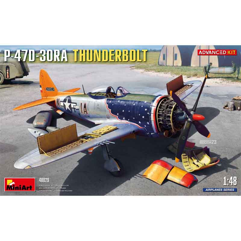 Miniart P-47D-30RA Thunderbolt, Advanced Kit (1/48) 48029