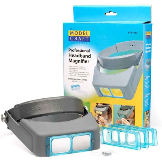 Professional Headband Magnifier POP1765 Modelcraft