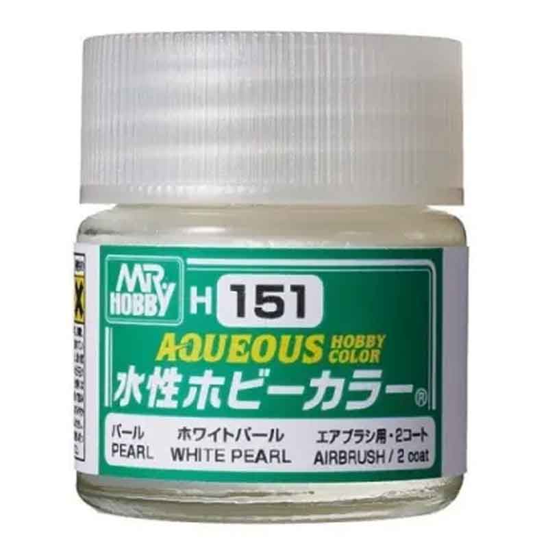 Mr Hobby H-151 10ml Aqueous Hobby Color - White Pearl