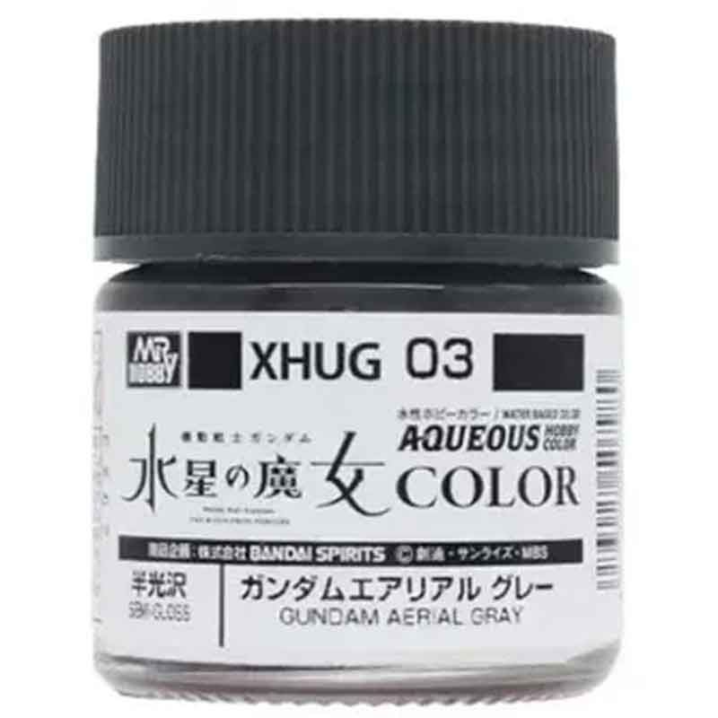 Mr Hobby XHUG-03 10ml Aqueous Gundam Color - Aerial Gray