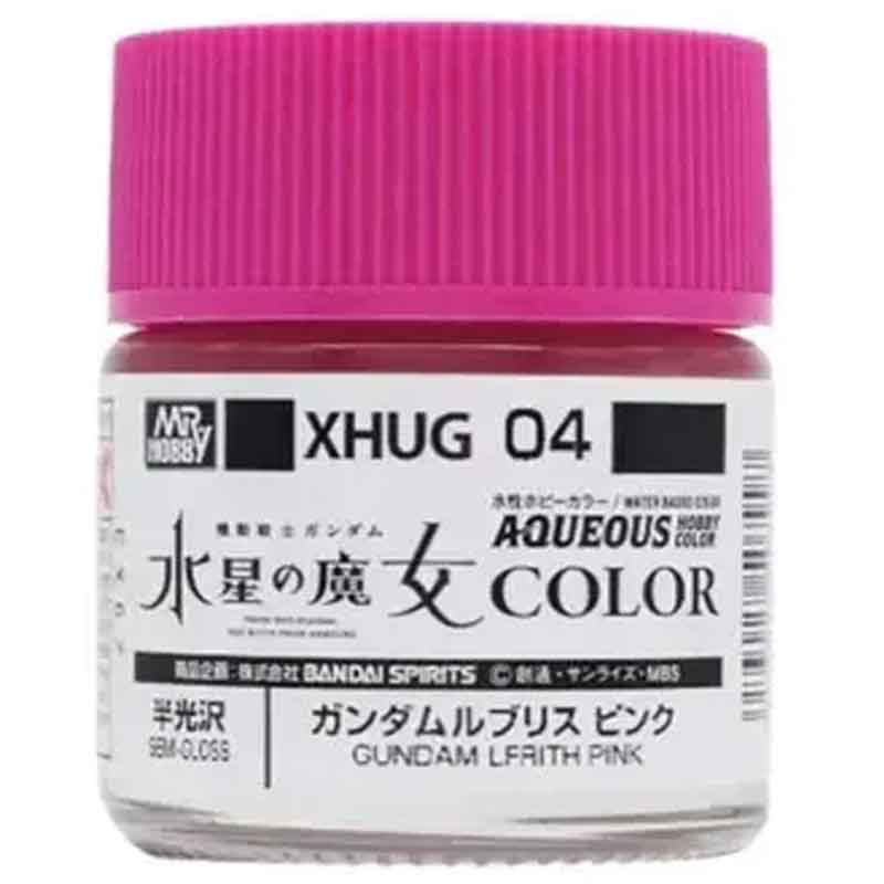 Mr Hobby XHUG-04 10ml Aqueous Gundam Color - Lfrith Pink