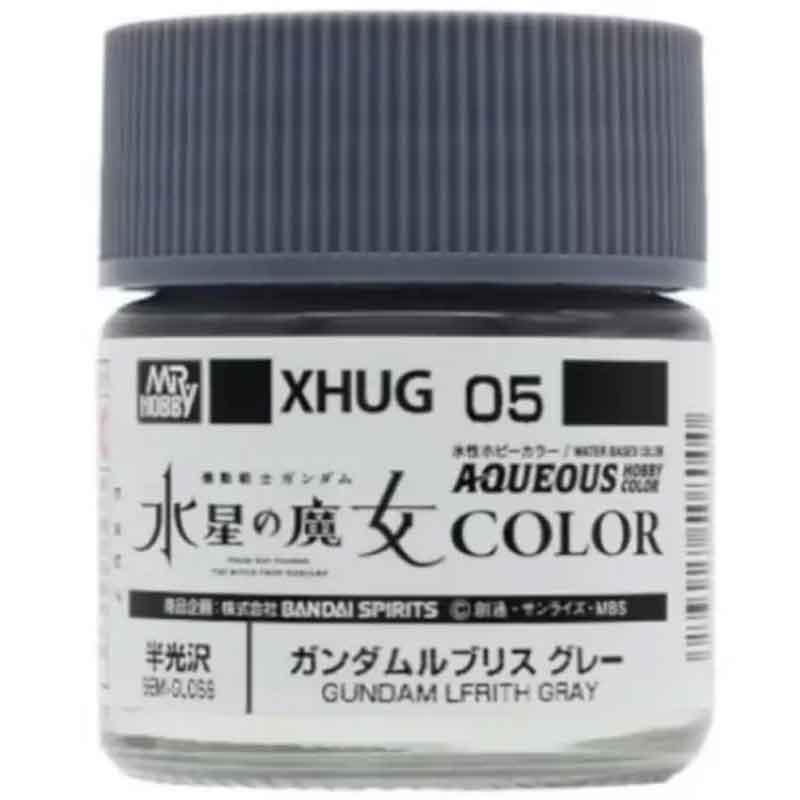 Mr Hobby XHUG-05 10ml Aqueous Gundam Color - Lfrith Gray