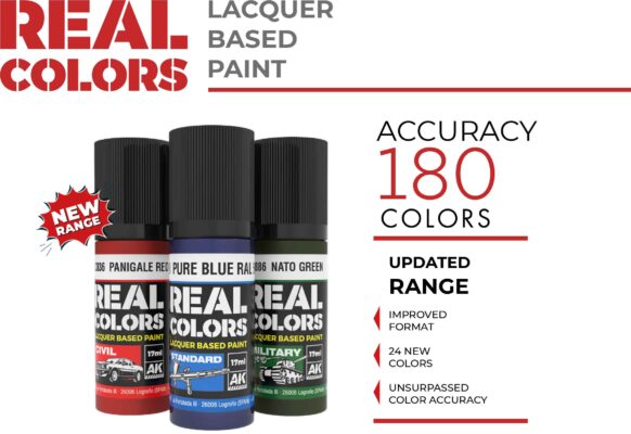 Reah Color AK Interactive Real Colour Paints - Scale Model Shop