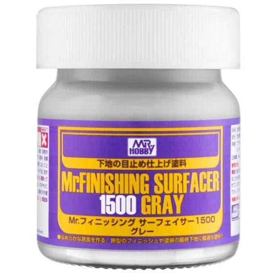 Mr Hobby - Mr Finishing Surfacer 1500 Gray (40ml) | SF-289