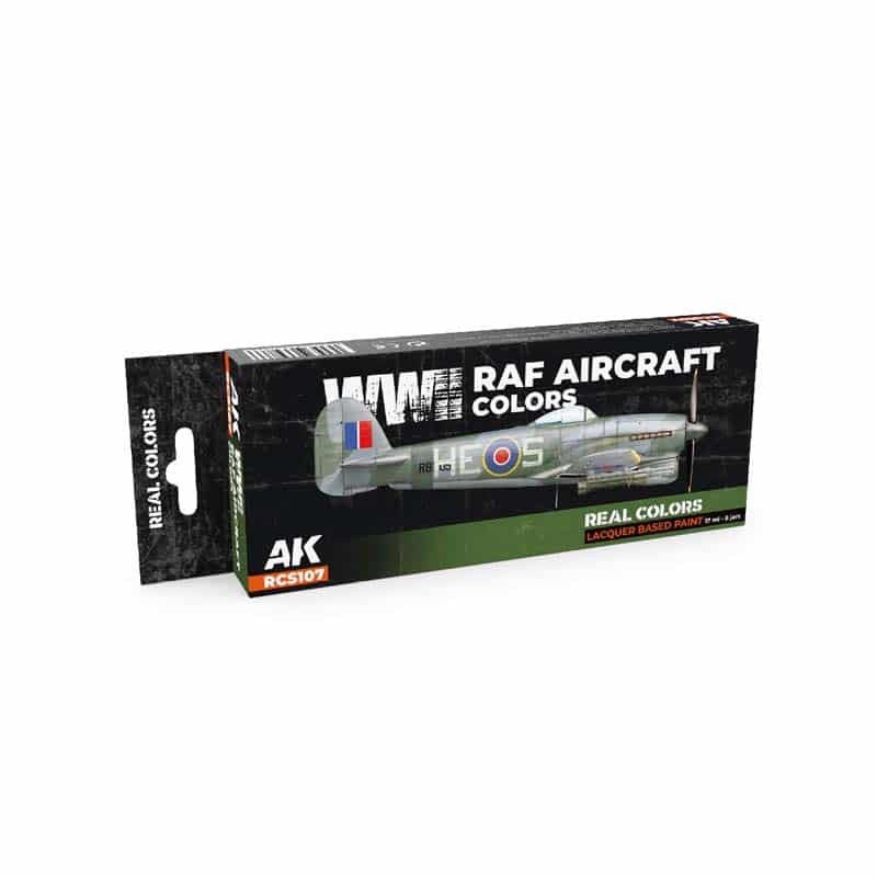 AK11734 AK Interactive WWII US Aircraft Interior Colors Acrylic Paint Set