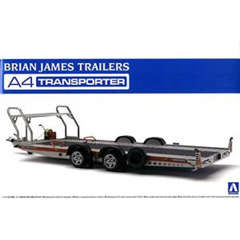 Aoshima 052600 1/24 Brian James Trailers A4 Transporter
