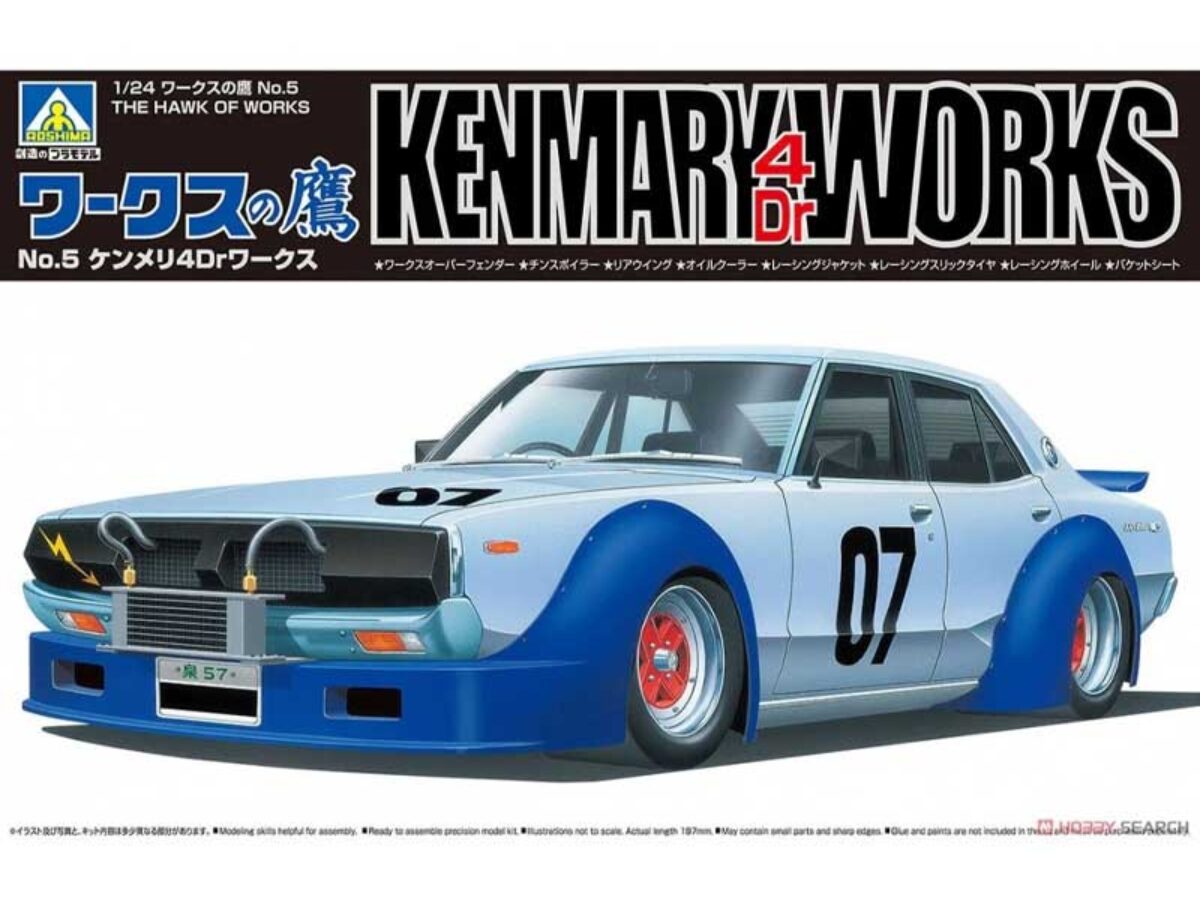 The Hawk of Works KenMary 4DR Works (1/24) 066935 | Aoshima
