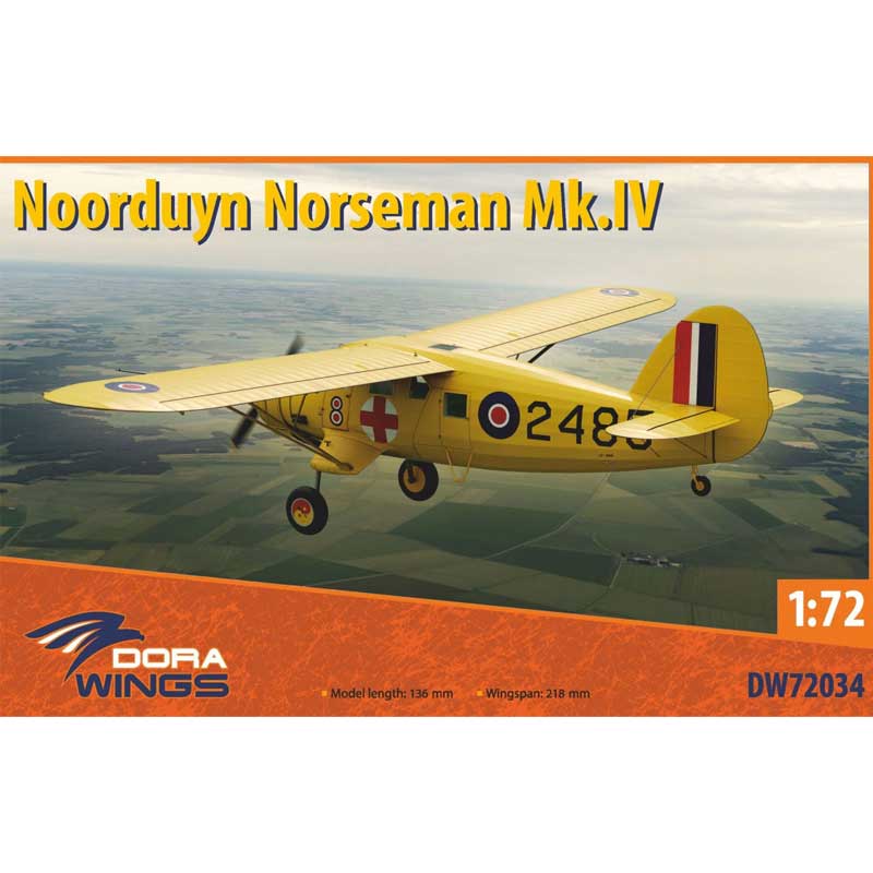Dora Wings DW72034 1/72 Noorduyn Norseman Mk.IV