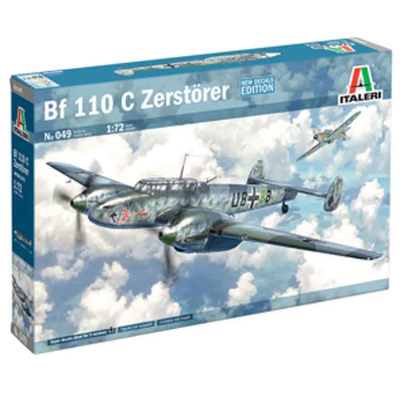 Italeri 049 1/72 Bf-110 C3/C4 Zerstorer RR