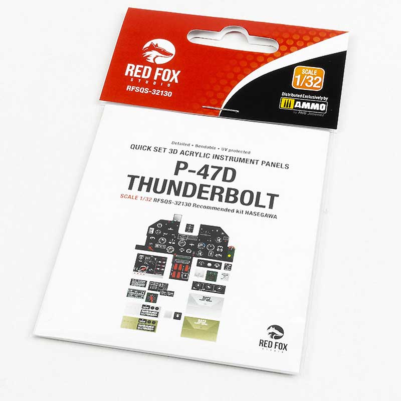 Red Fox Studio RFSQS-32130 1/32 P-47D Thunderbolt (for Hasegawa kit)