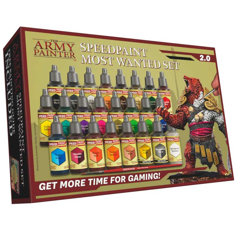The Army Painter WP8060 Speedpaint Most Wanted Set 2.0