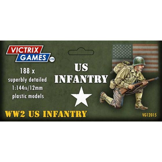 Victrix US Infantry (12mm) VG12019 Victrix US Infantry (12mm) VG12019