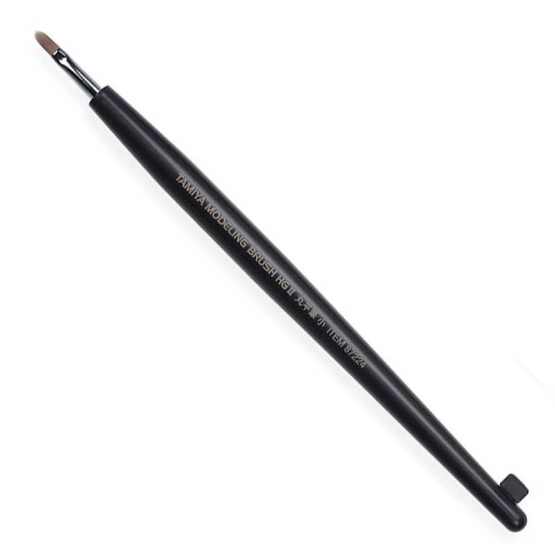 Tamiya Modeling Brush HG II Rounded Flat Brush (Small) 87224