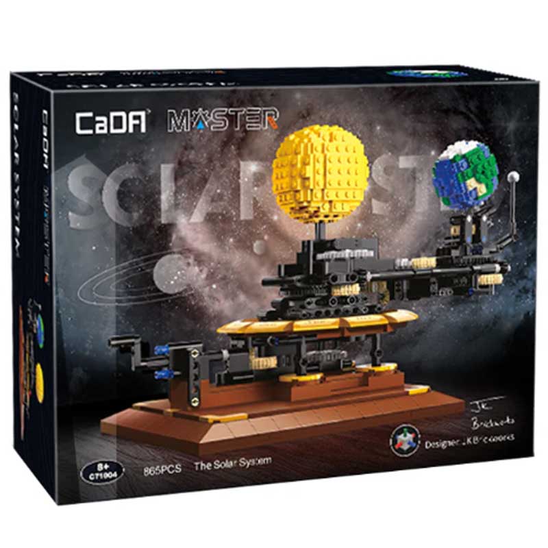 The Solar System - 865pcs C71004W CaDA Bricks