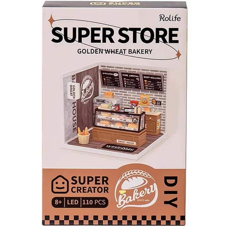 Golden Wheat Bakery DW005 Robotime