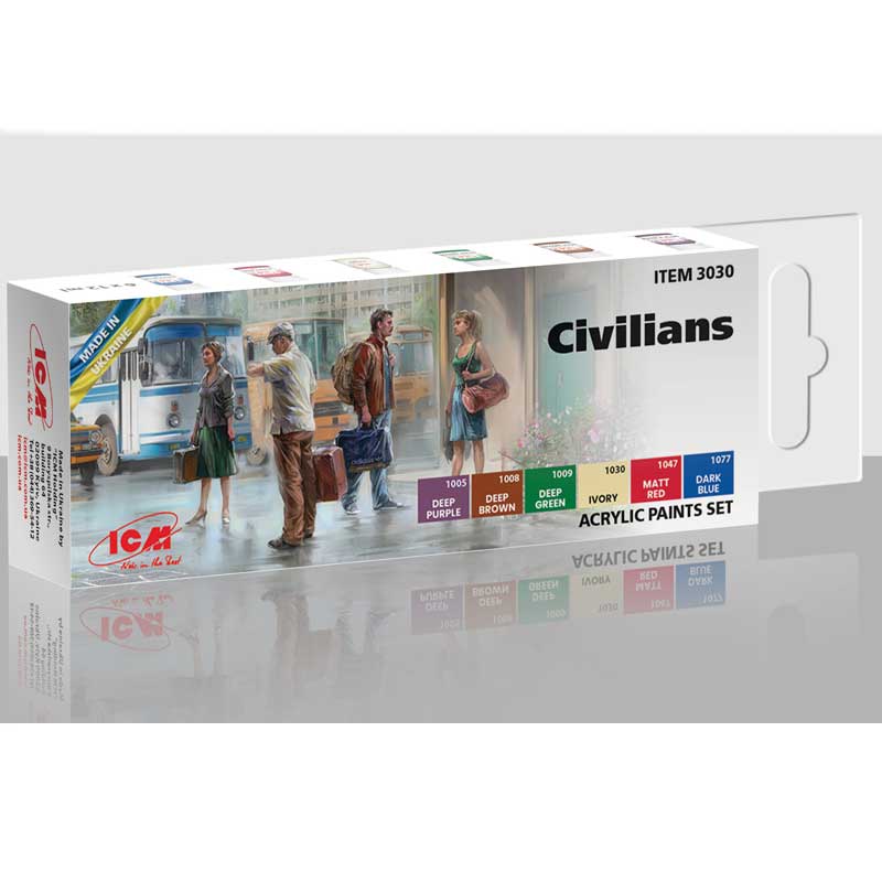 ICM Paint Set - Civilians 3030