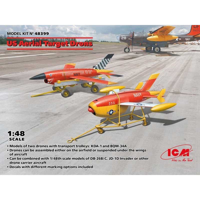 1/48 US Aerial Target Drones ICM 48399