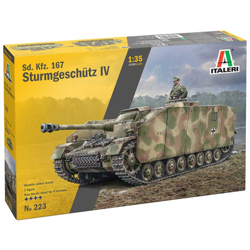 Italeri Sd.Kfz. 167 Sturmgeschutz IV RR (1/35) 223