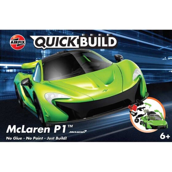 Airfix QUICKBUILD McLaren P1 Green J6021