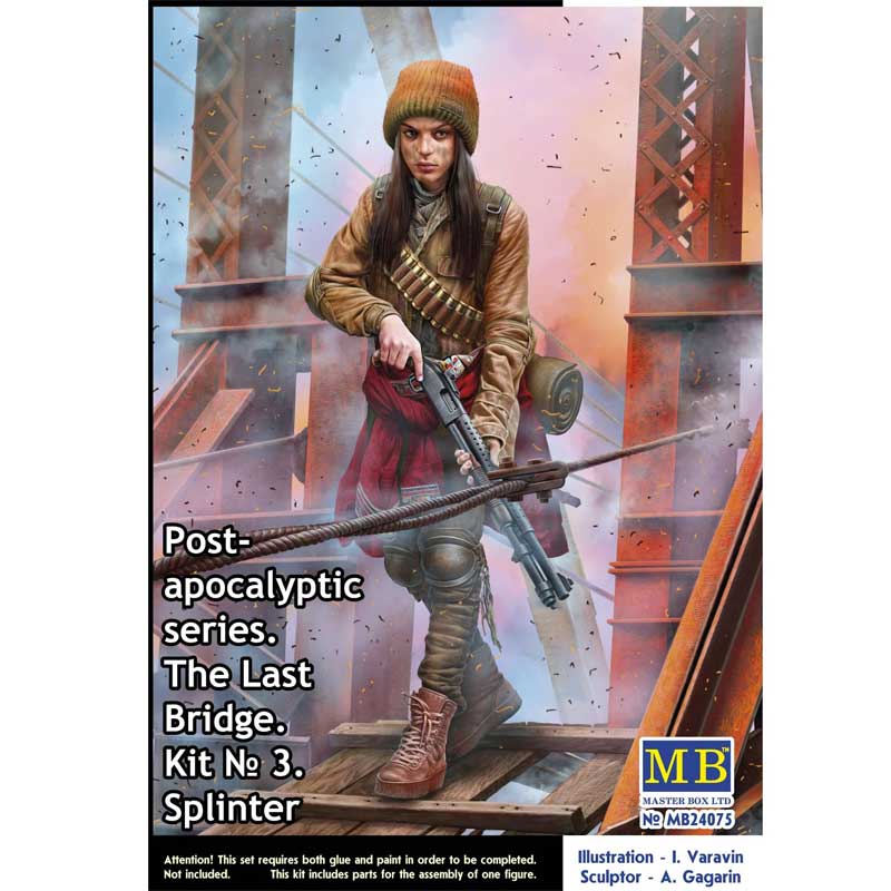Master Box Pst-apocalyptic series. The Last Bridge. Kit No 3. Splinter (1/24) MB-24075