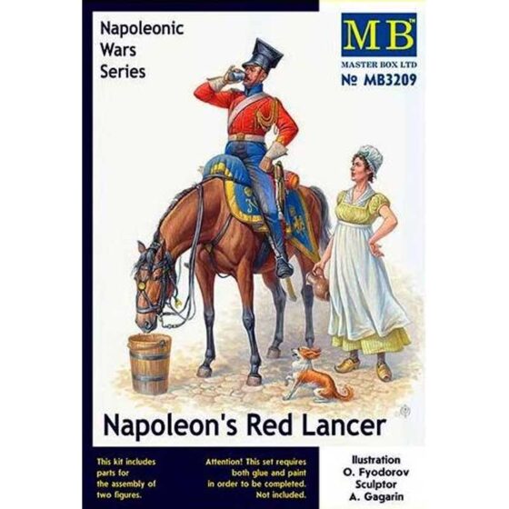 Master Box Napoleon's Red Lancer (1/32) MB-3209 Master Box Napoleon's Red Lancer (1/32) MB-3209