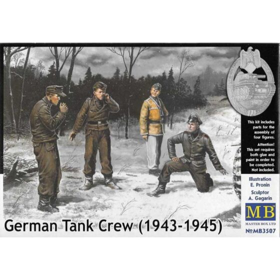 Master Box German Tank Crew (1943-1945) (1/35) MB-3507