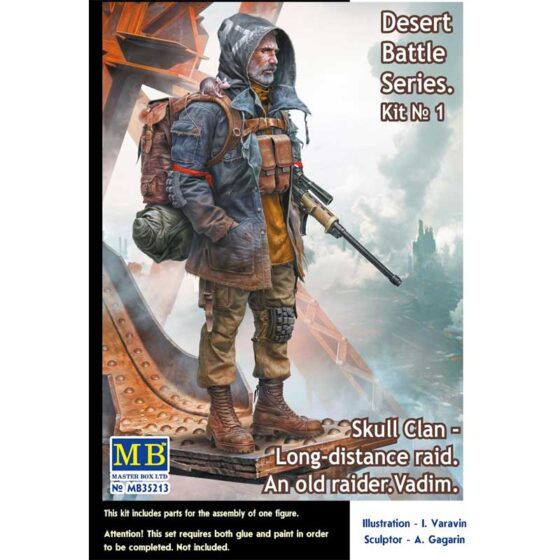 Master Box An old Raider - Vadim Desert Battle Series No. (1/35) MB-35213 Master Box An old Raider - Vadim Desert Battle Series No. (1/35) MB-35213