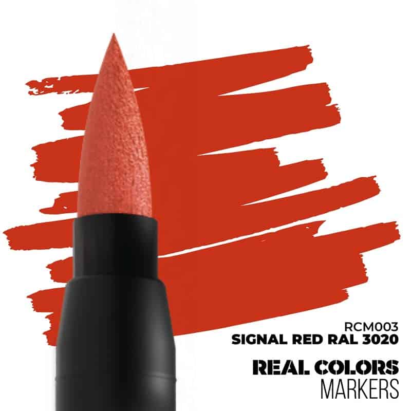 AK Interactive Real Colors Markers - Signal Red RAL 3020 RCM003