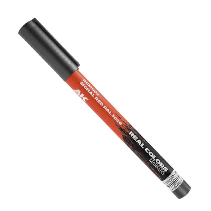 AK Interactive Real Colors Markers - Signal Red RAL 3020 RCM003