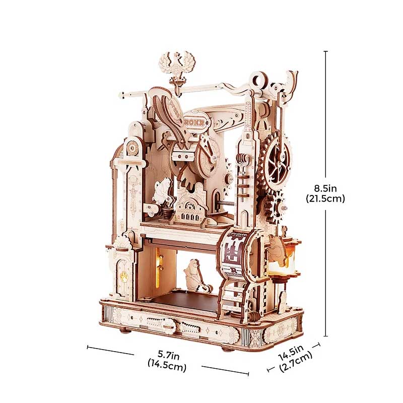 Classic Printing Press Robotime LK602