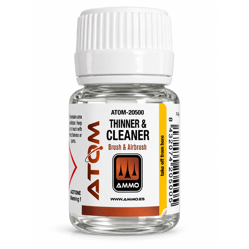 ATOM Thinner and Cleaner ATOM-20500 Ammo