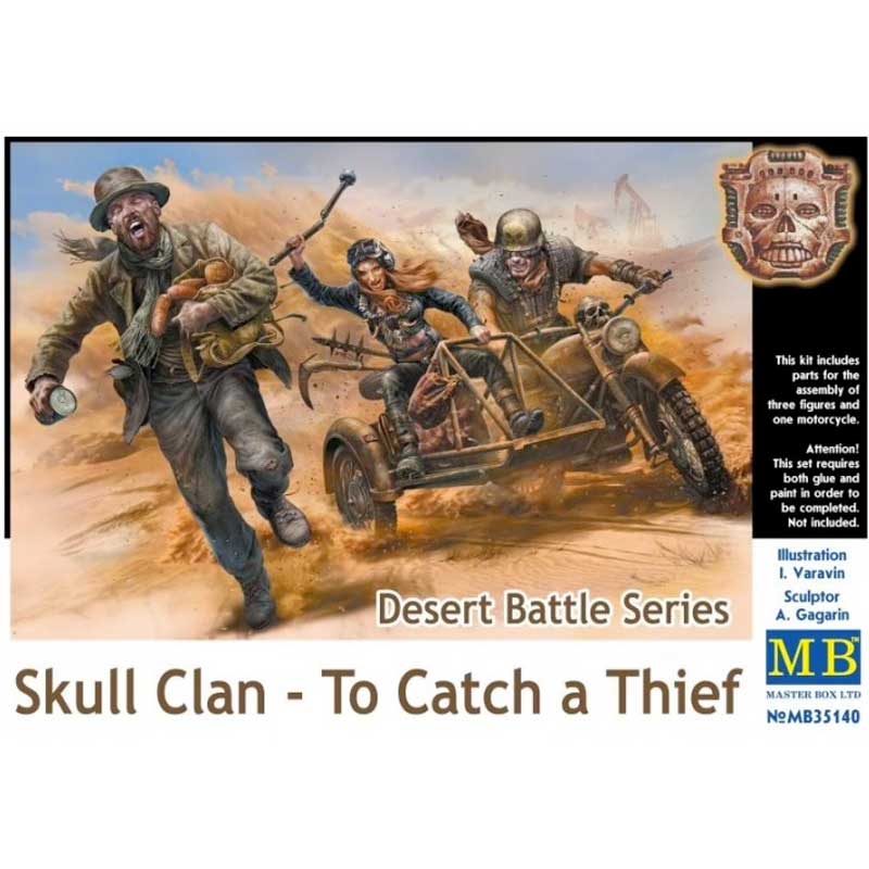Master Box Desert Battle Series Skull Clan To Catch (1/35) MB-35140