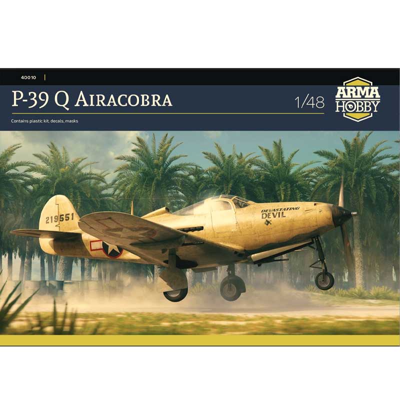 Arma Hobby P‑39Q Airacobra (1/48) 40010 Arma Hobby P‑39Q Airacobra (1/48) 40010