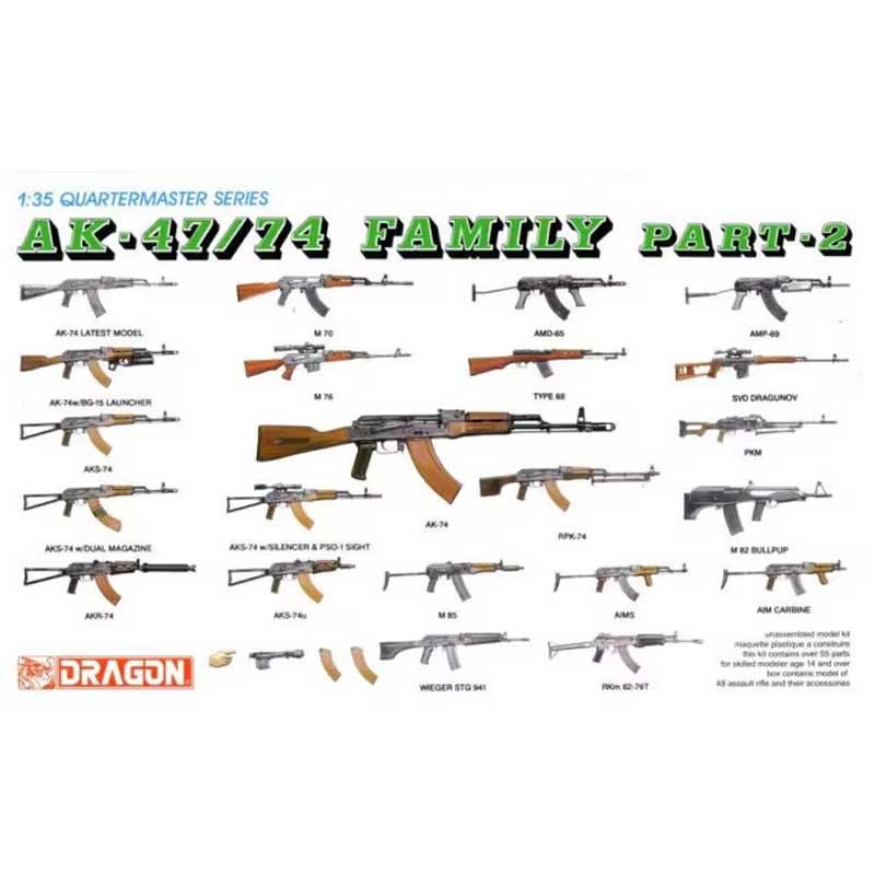 Dragon AK-47/74 Family Part 2 (1/35) 3805